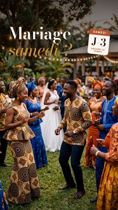 La version B : « Mariage samedi ? »